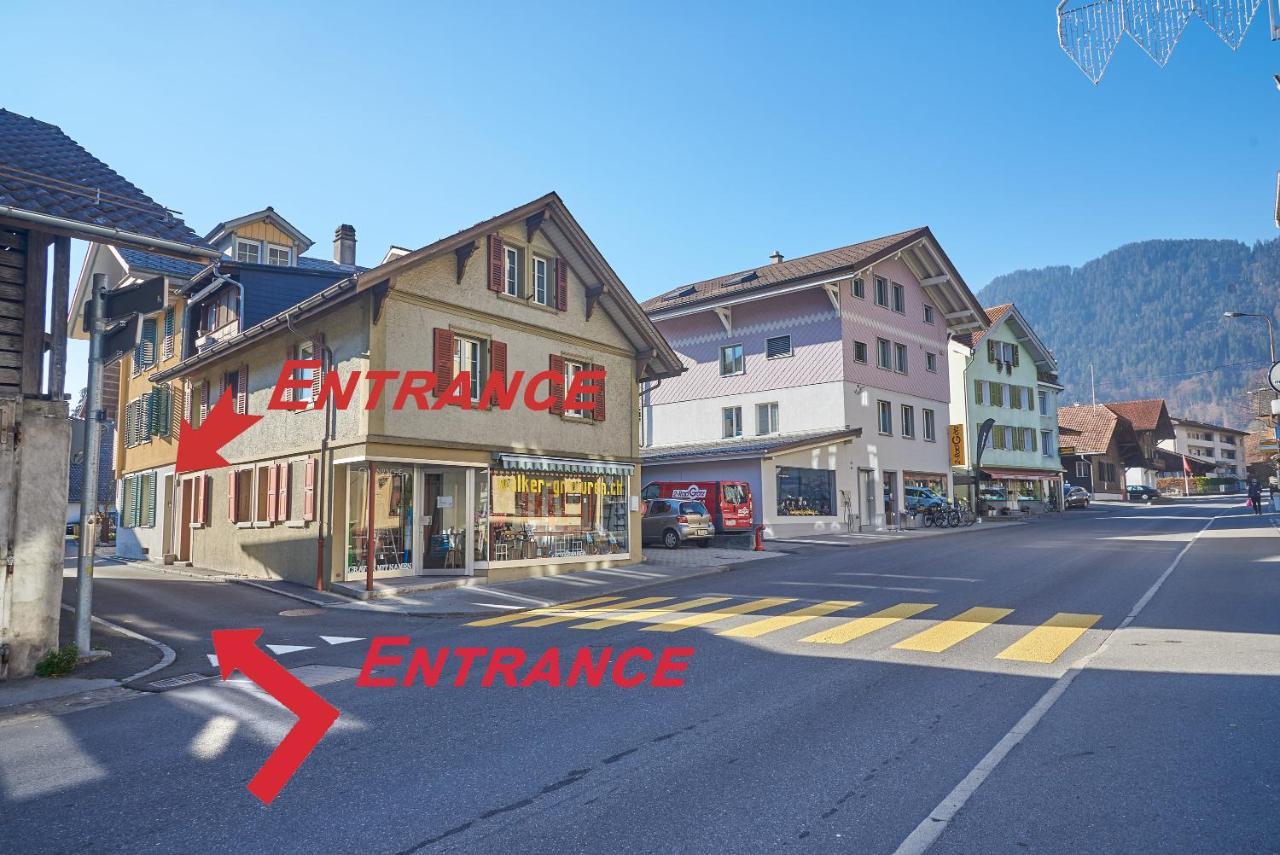 Sunny Day Holiday Apartment Unterseen Exterior foto